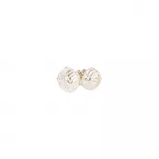 Monkey Fist Earrings - Silver