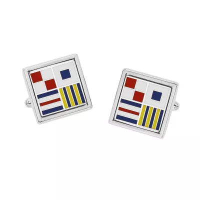 Sterling Silver Cuff Links - USCG