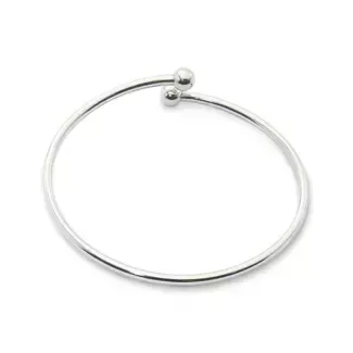 Sterling Silver Flexible Bangle