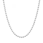 Sterling Silver Bead Chain 