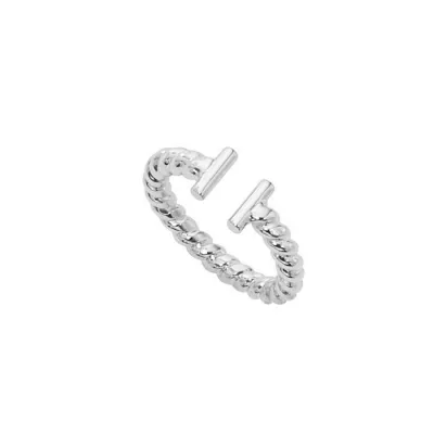 Sterling Twist Ring 