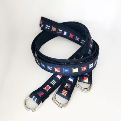 Signal Flag D-Ring Belt