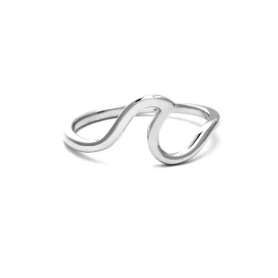 Sterling Wave Ring